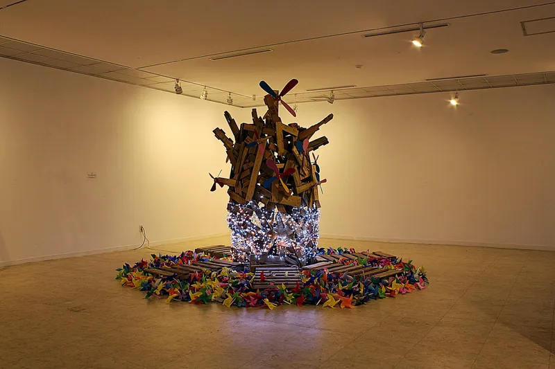 Baobab of Wishes Reclaimed Pinwheel Tree